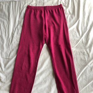 Magenta Patagonia girl's Baselayer